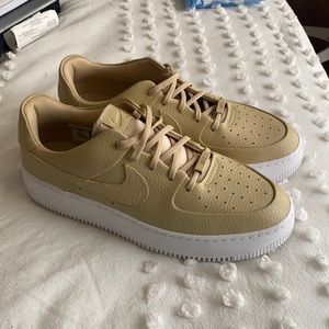 Nude Air Force Ones